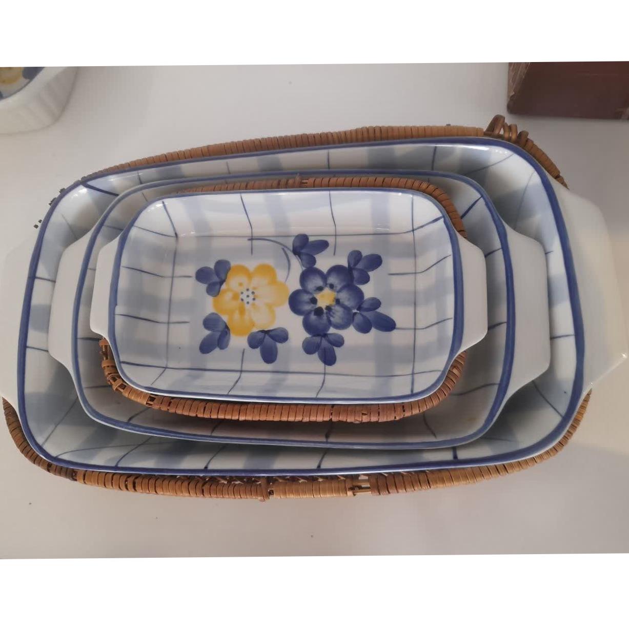 ست مرغ خوری گل پنبه