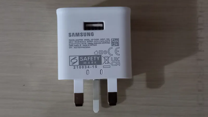 شارژر 15 وات اورجینال سامسونگ