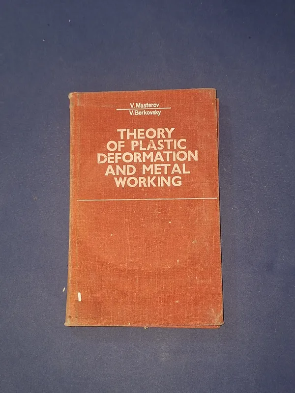 Theory of plastic deformation
