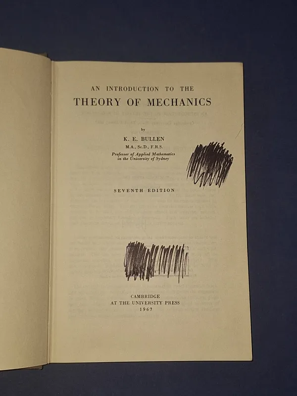 Theory of mechanics