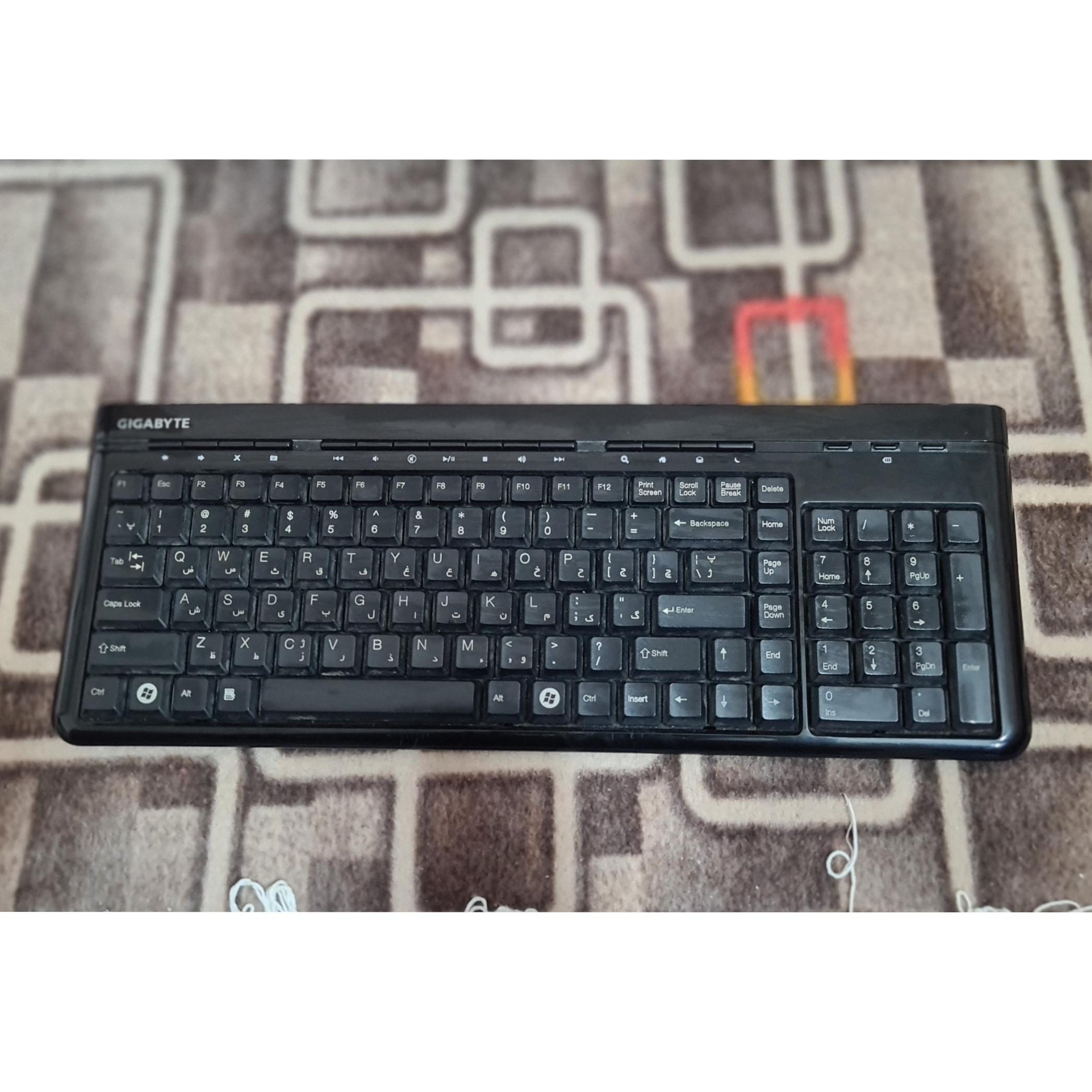 کیبورد GIGABYTE مدل GK-KM7580