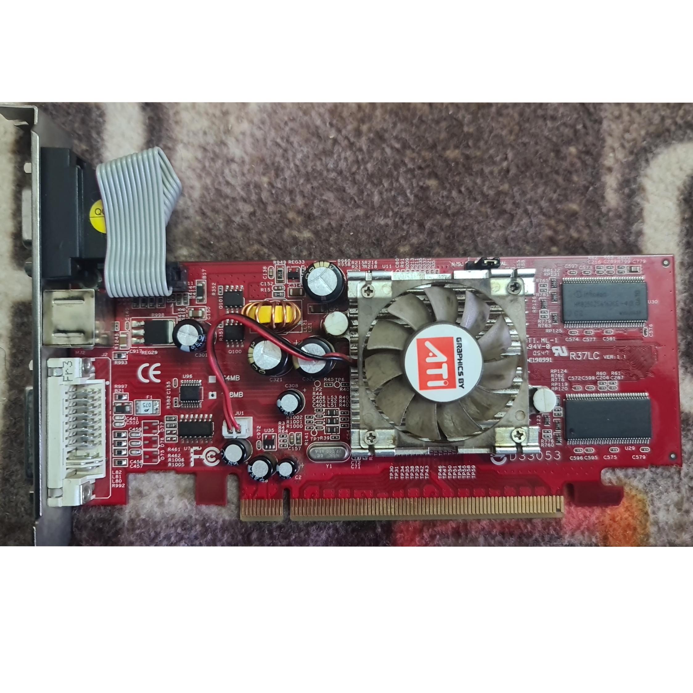 کارت گرافیک مدل ATI X300PRO ظرفیت 128 مگابایت
