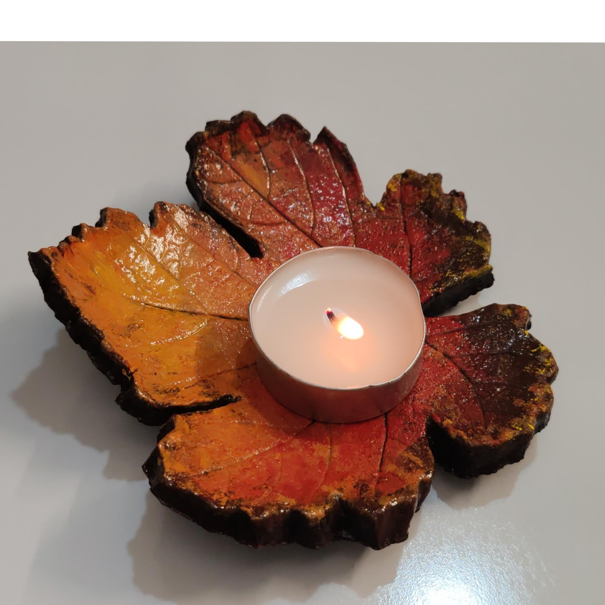 جاشمعی برگ پاییزی