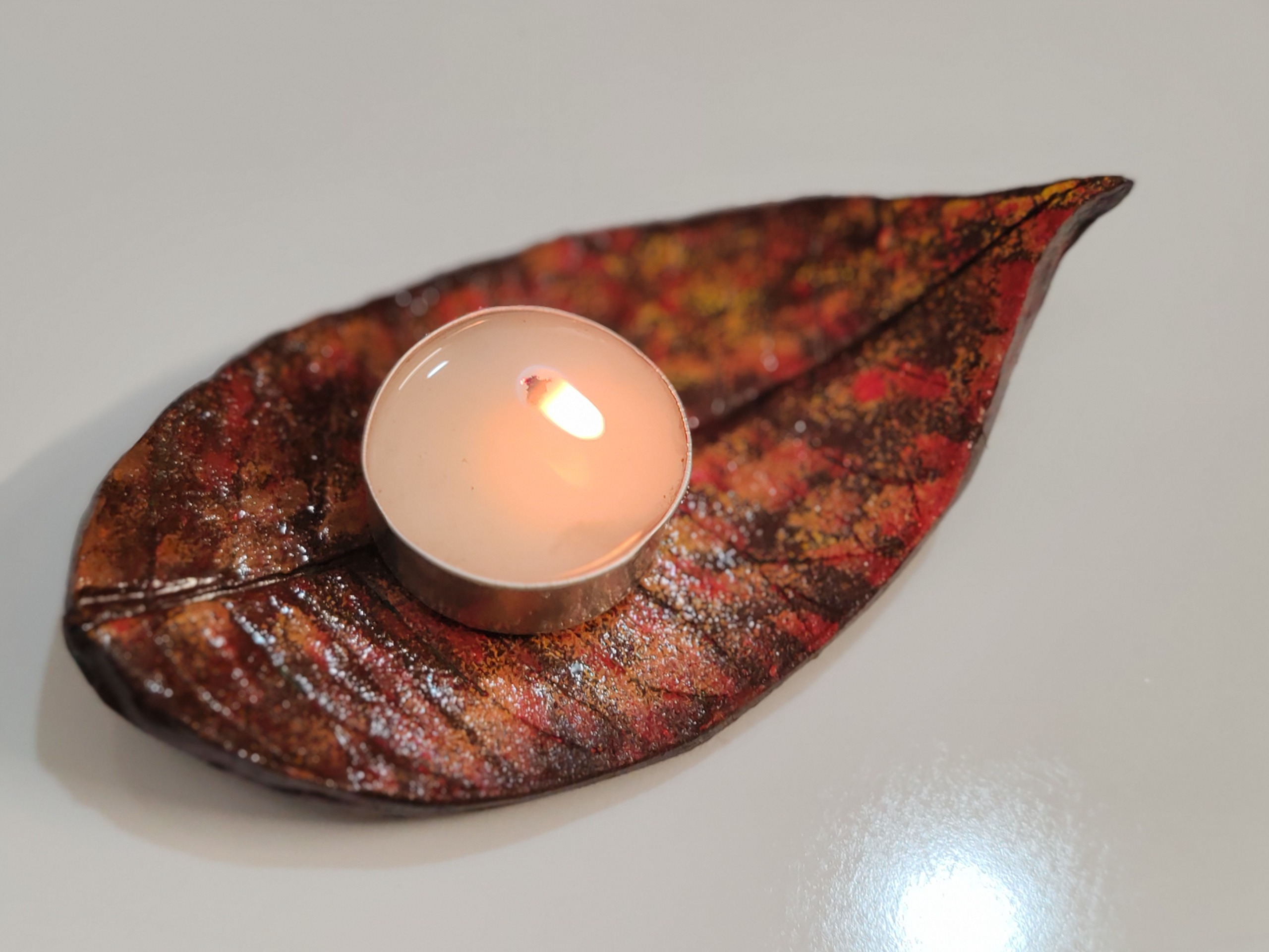 جا شمعی برگ نارنج