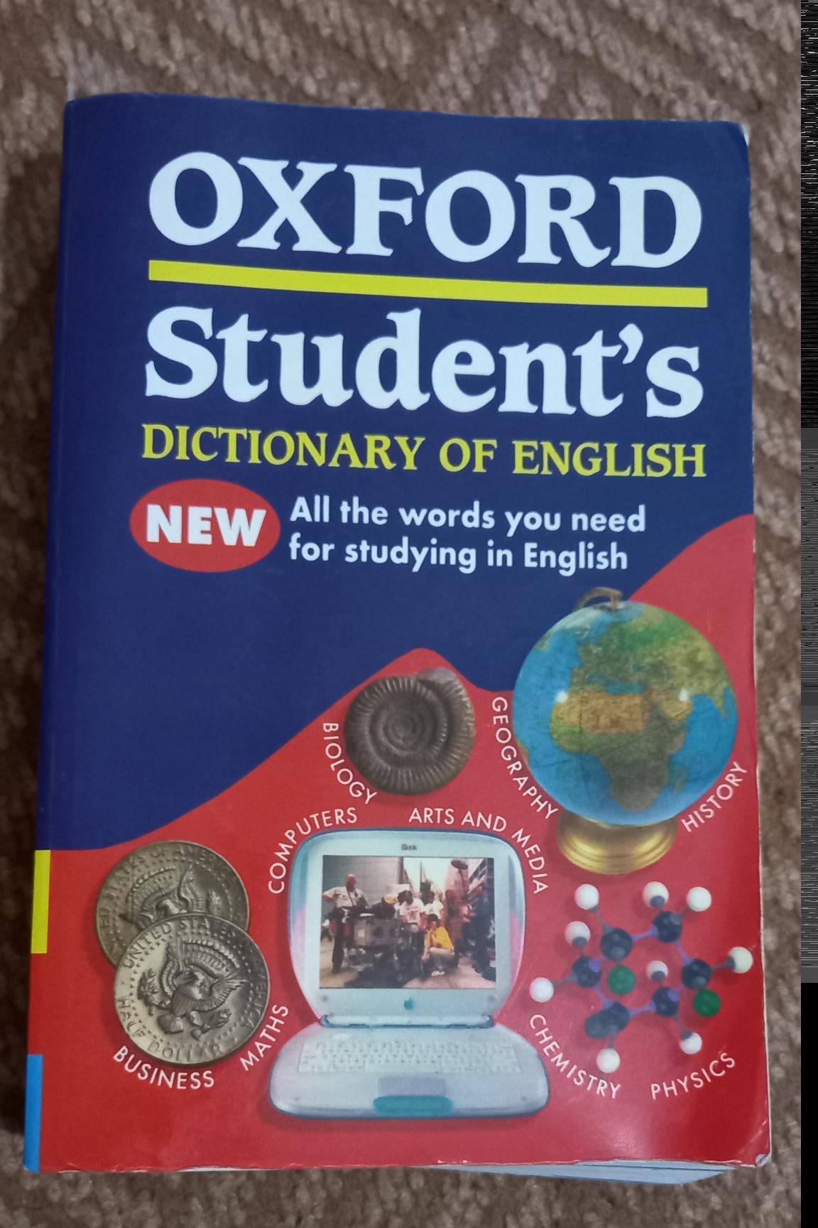 Oxford students, dictionary