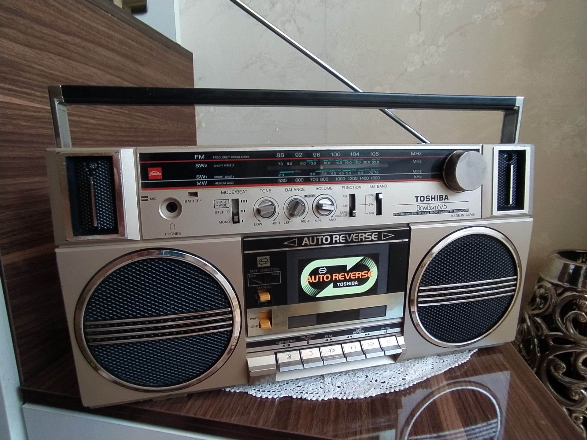 رادیو ضبط توشیبا مدل RT-675s