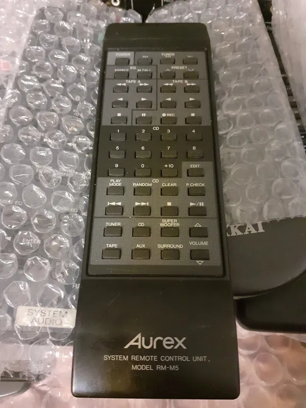 کنترل ژاپنی Aurex (توشیبا) RM_M5