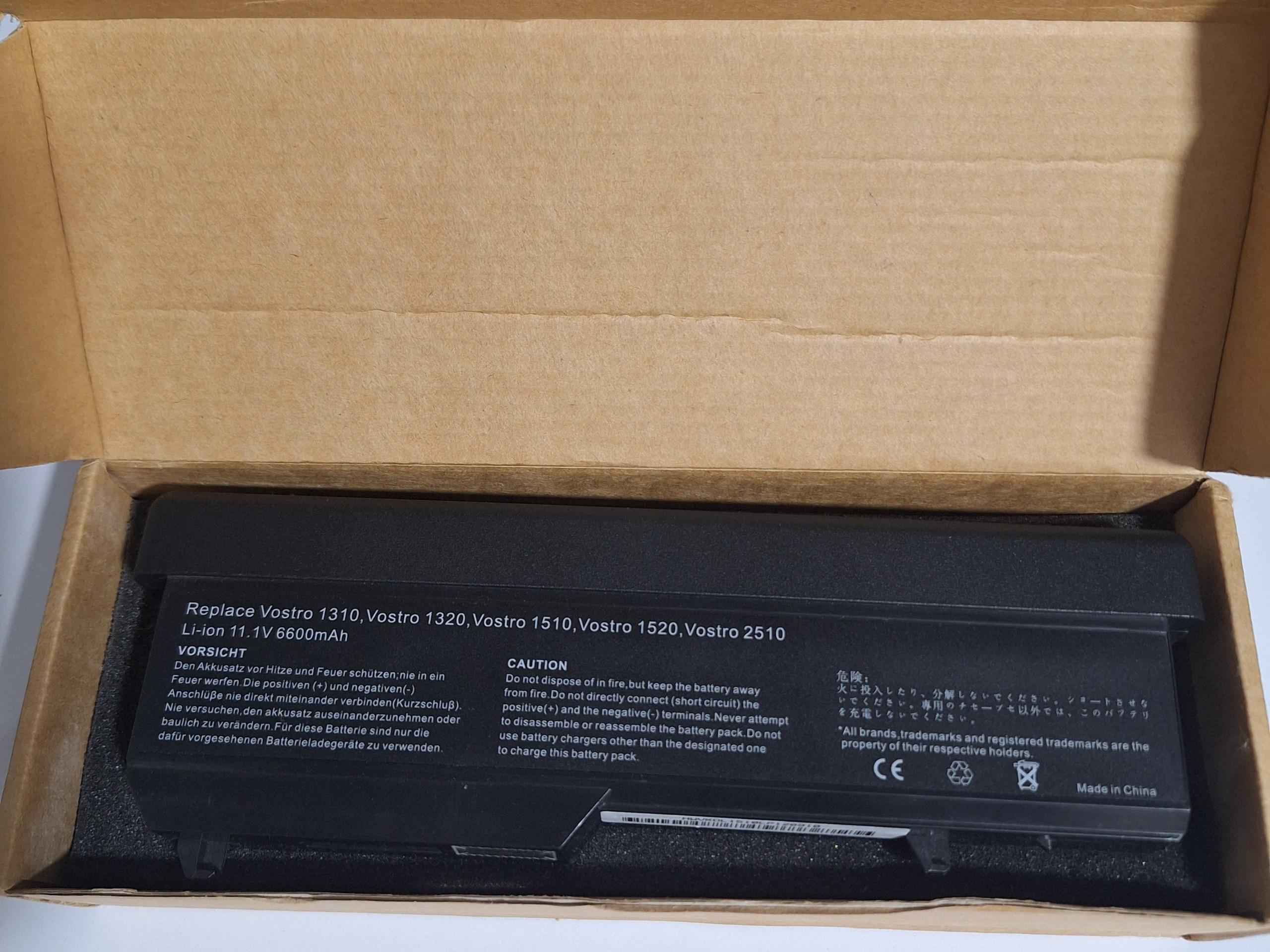 باتری لپ تاپ دل وسترو 1520