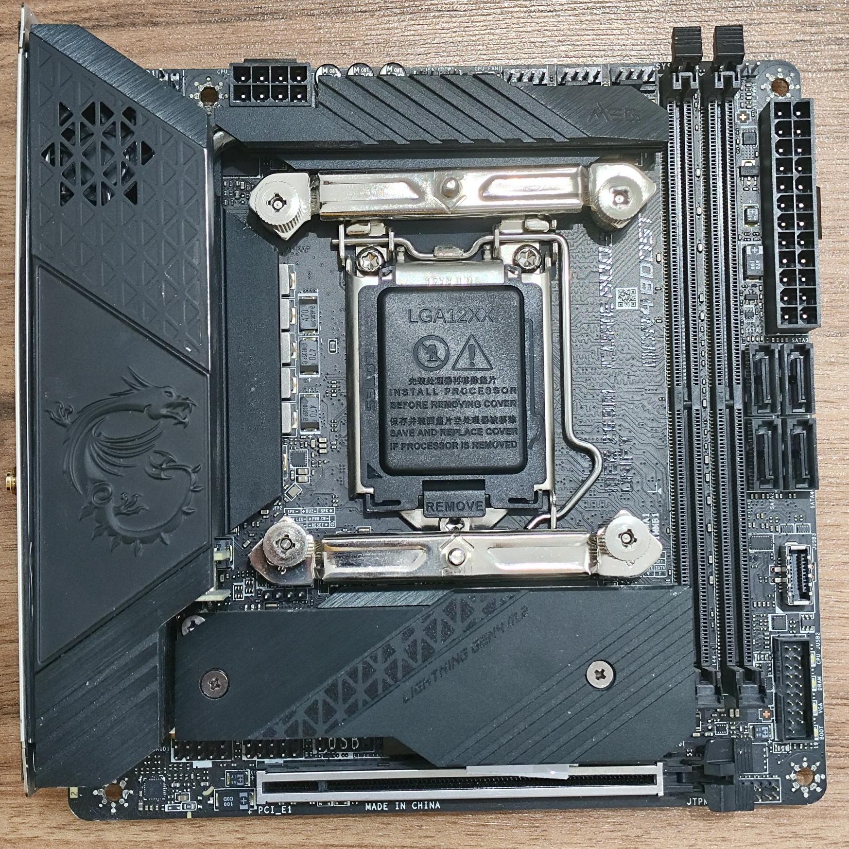 مادربرد کمیاب ام اس آی MEG Z590I UNIFY (توضیحات)