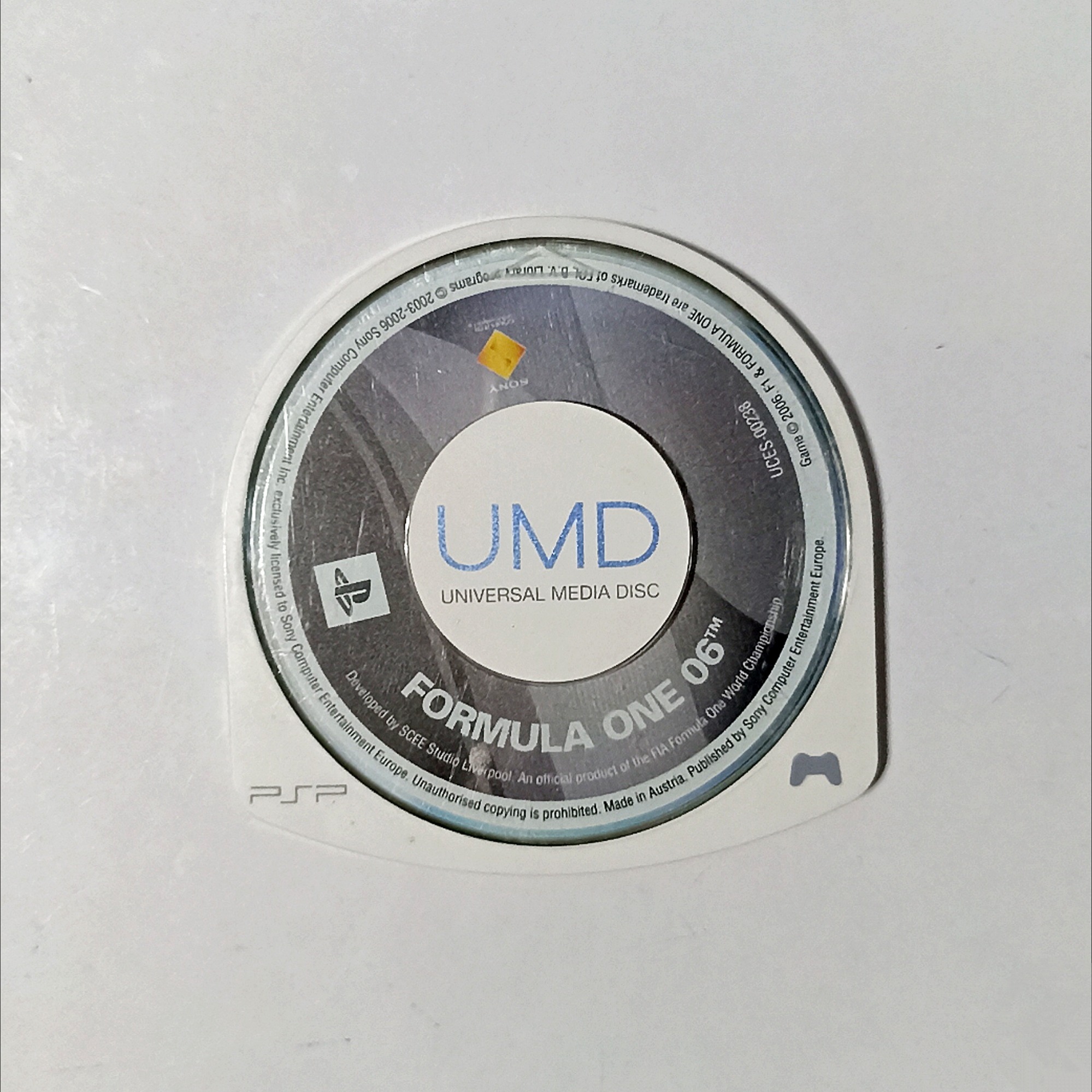 بازی ماشینی فرمول یک Formula One برای UMD PSP