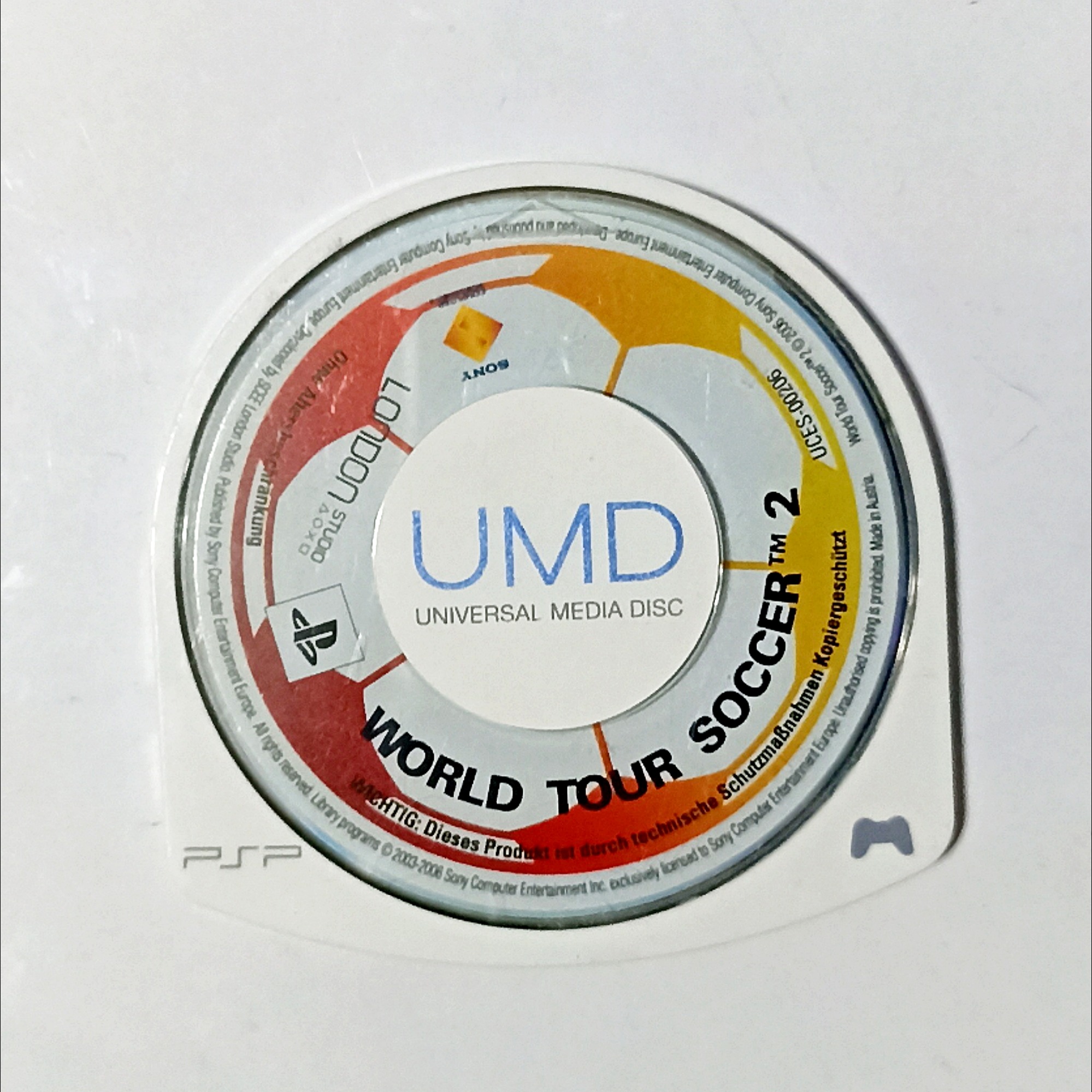 بازی فوتبال World Tour Soccer برای UMD PSP