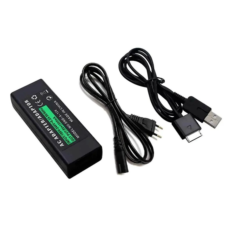 آداپتور شارژ PSP GO همراه کابل شارژر و دیتا