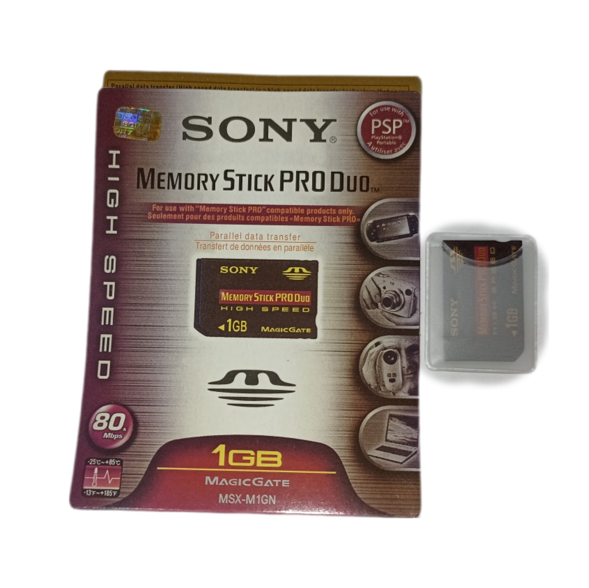 مموری کمیاب سونی PRO Duo ظرفیت 1 گیگ PSP رم