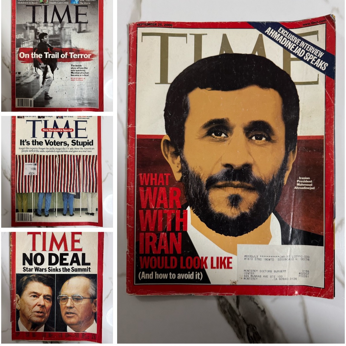 مجله Time چهار عدد