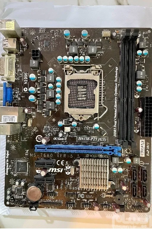 مادربرد MSI H61M-P25 G3