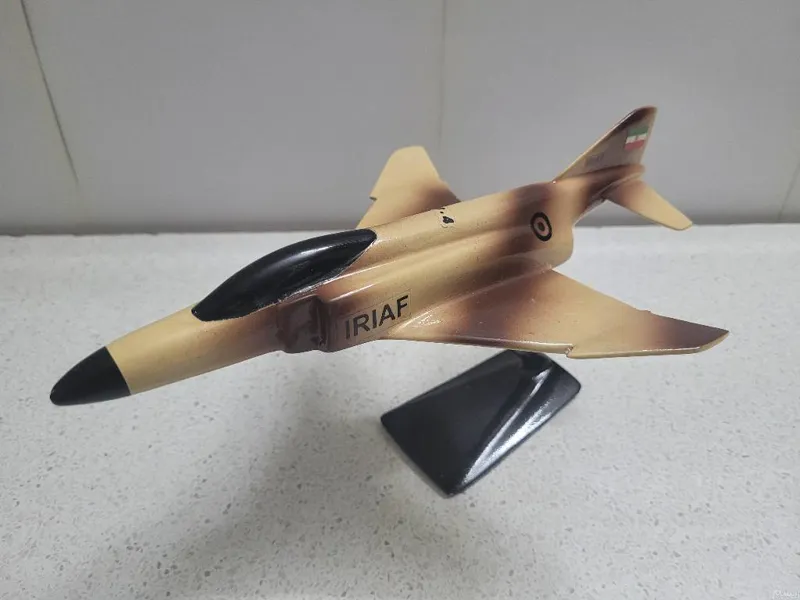96/ماکت آلومینیومی هواپیما جنگنده F-4 شماره 96