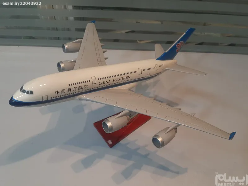 ماکت هواپیما ایرباس 380 چین جنوبی کد 3349