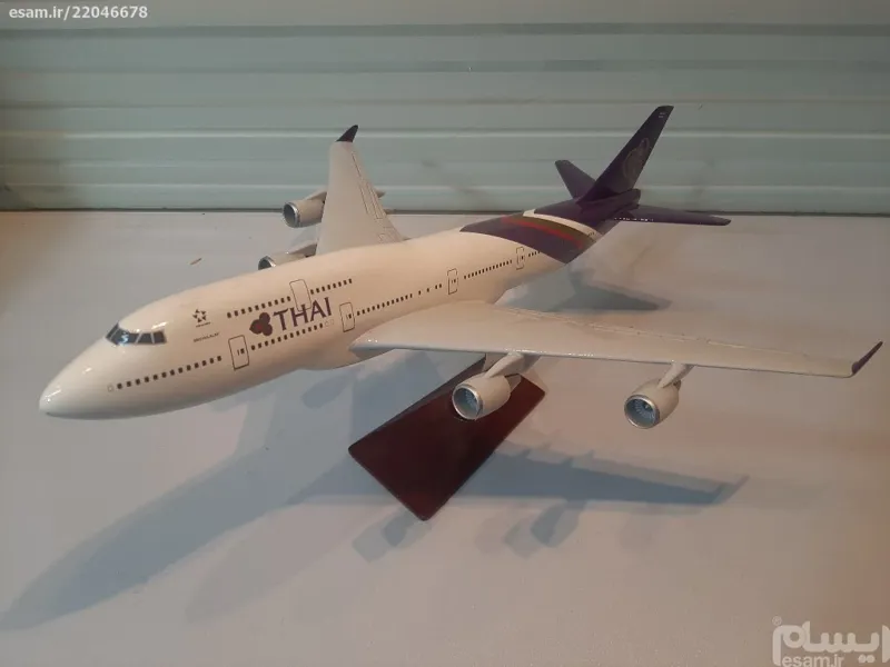 ماکت هواپیما بویینگ 747-400 THAI تایلند کد 3563