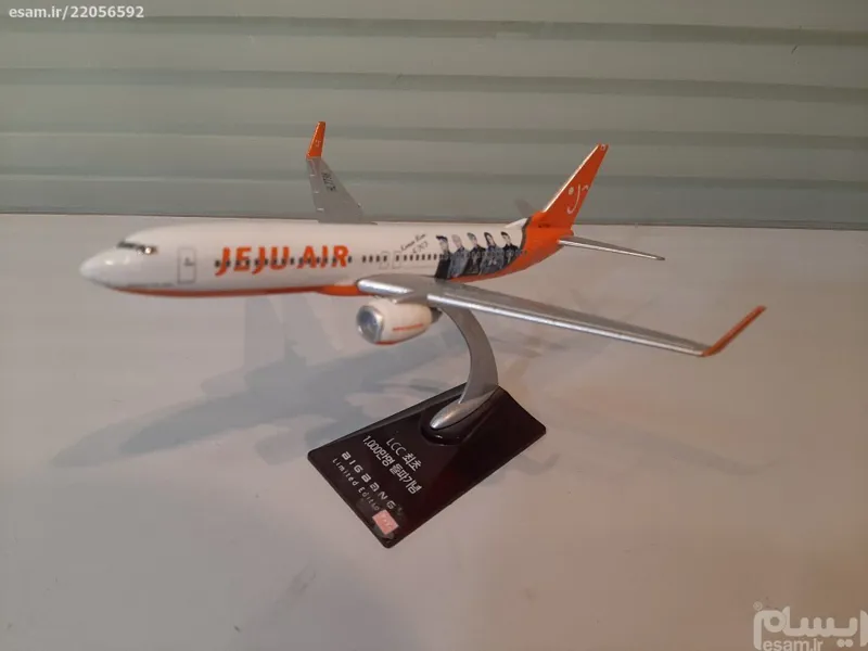 ماکت هواپیما بویینگ 800-737 JEJU کره شمالی کد 3670