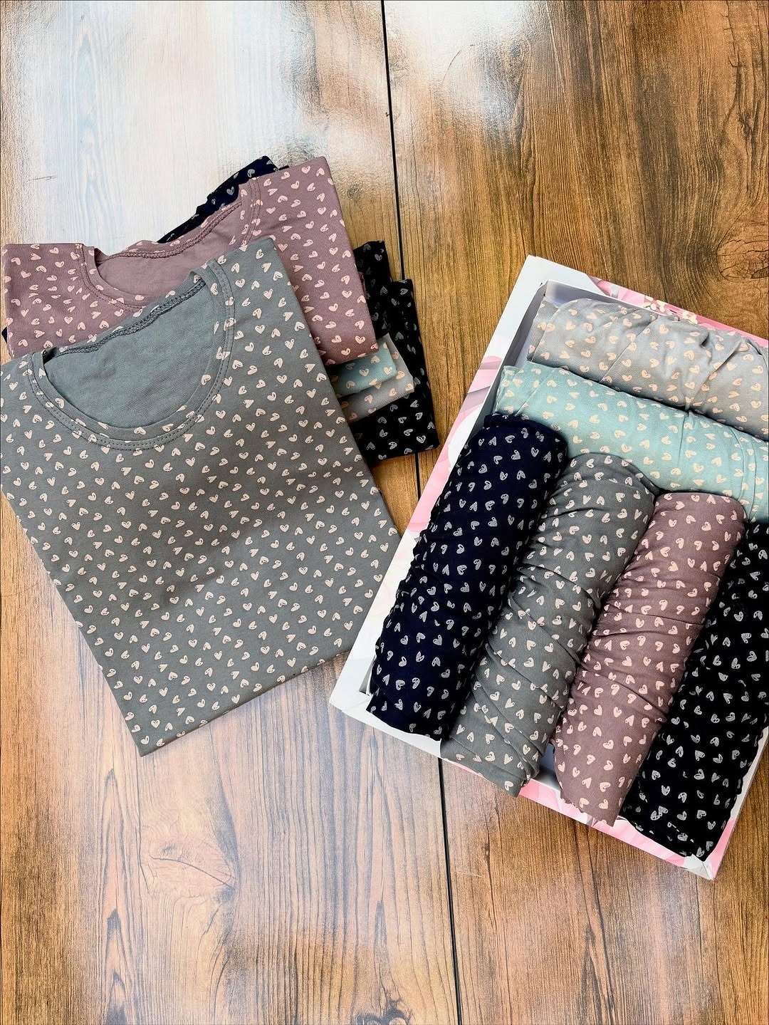 تیشرت شلوار قلبی