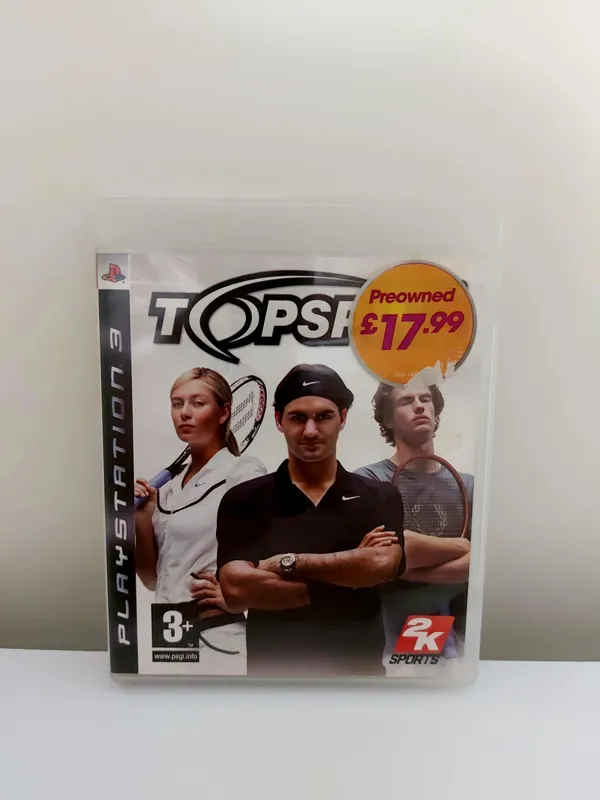 بازی Top Spin 3 کنسول PS3