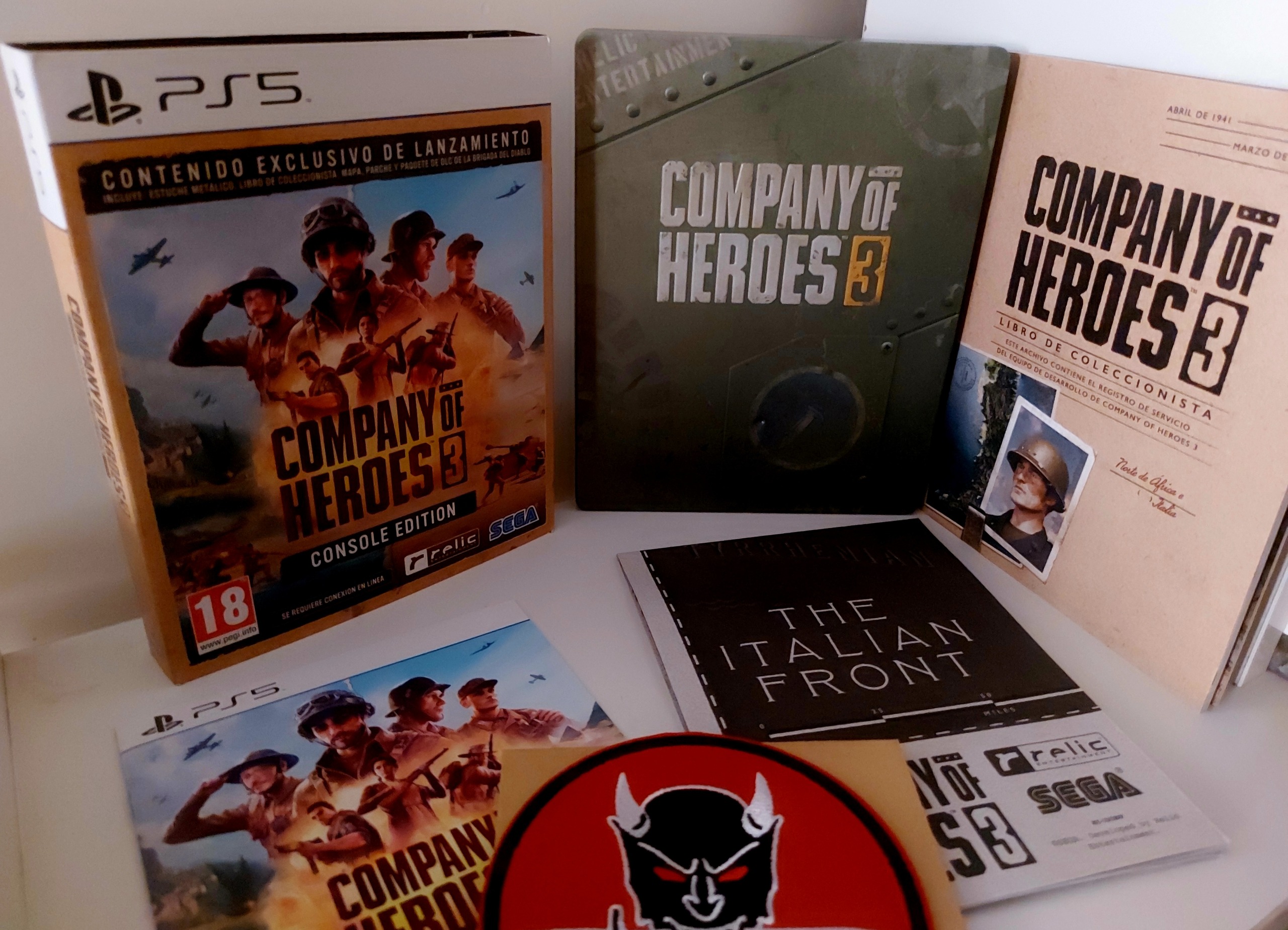 پک استیل بوک Company of Heroes 3 کنسول PS5