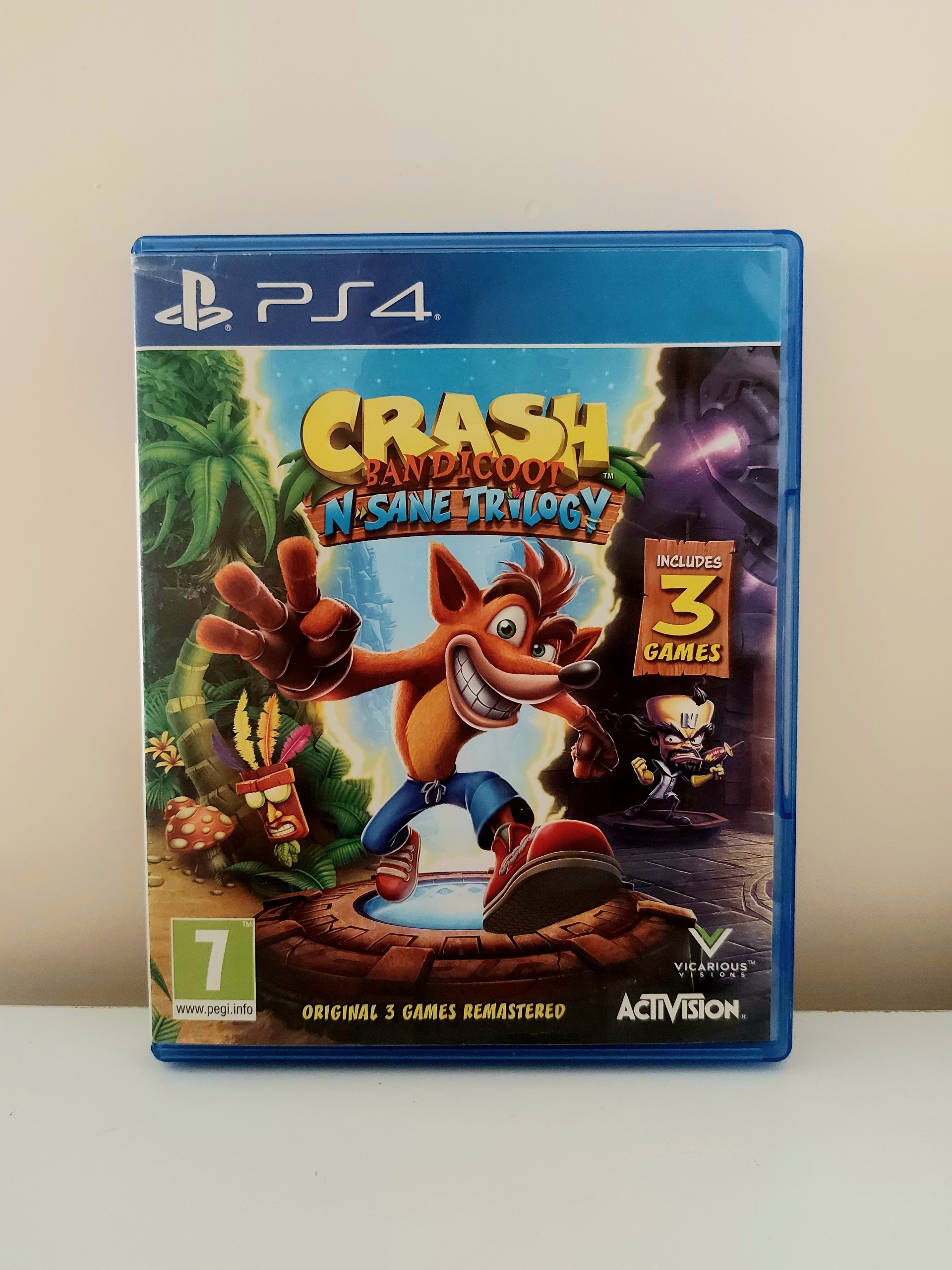 بازی Crash Bandicoot Nsane Trilogy کنسول PS4