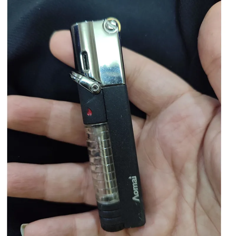 فندک aomaiرنگ مشکی چکشی