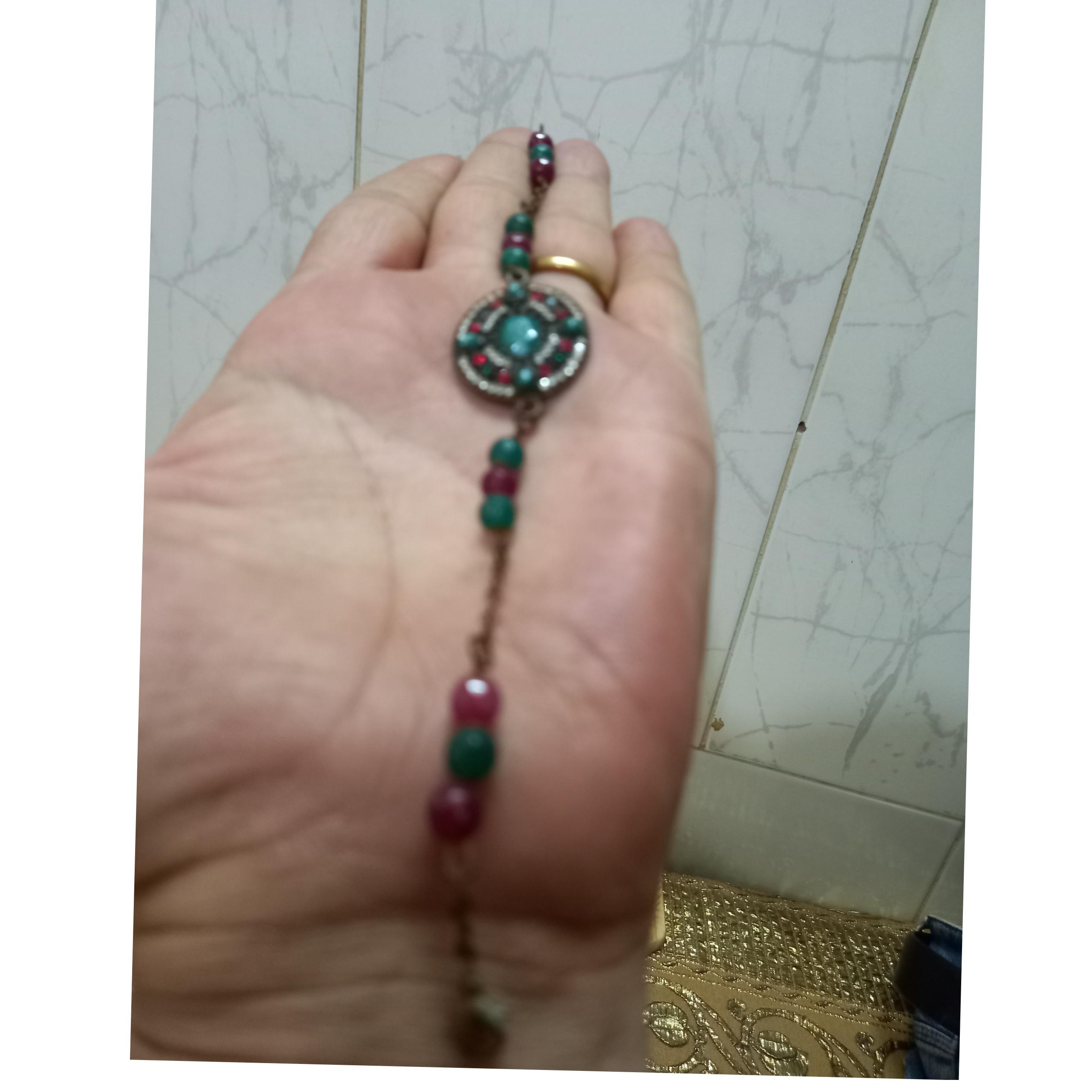 دستبندطرح قاجاری وشکیل وزیبا