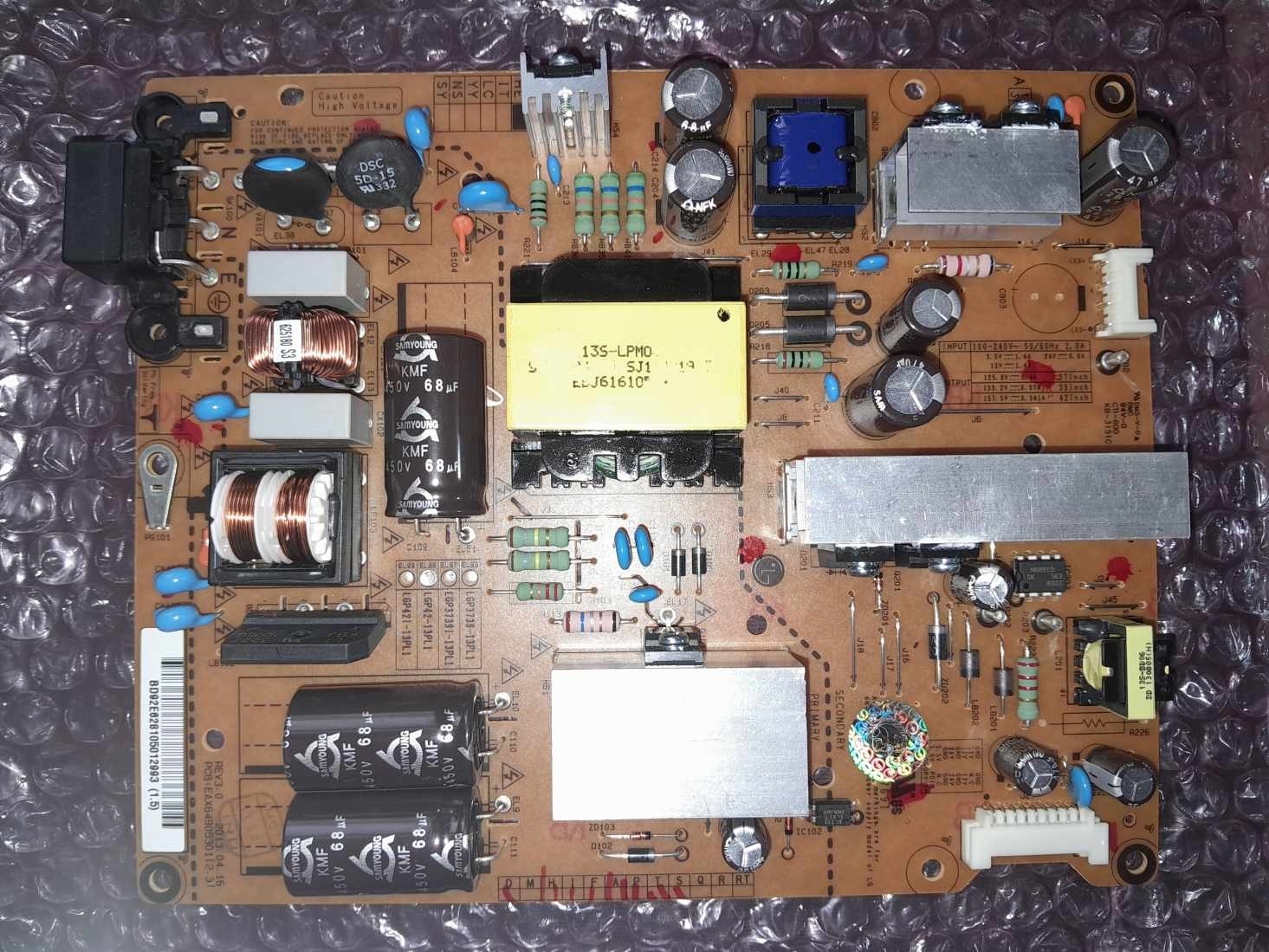 برد پاور تلویزیون ال ای دی ال جی مدل 42ln5420