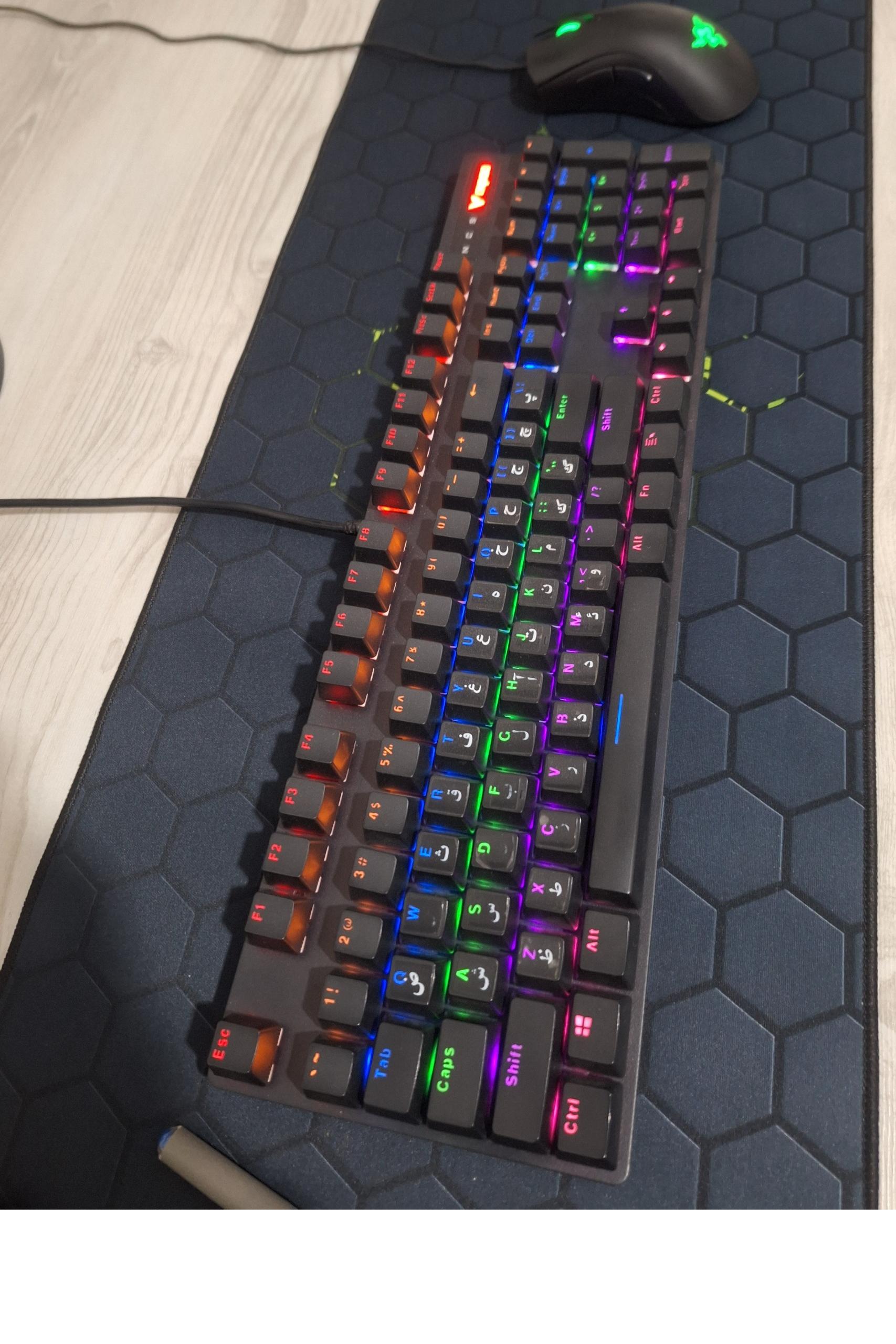 کیبورد رپو , rapoo v500pro