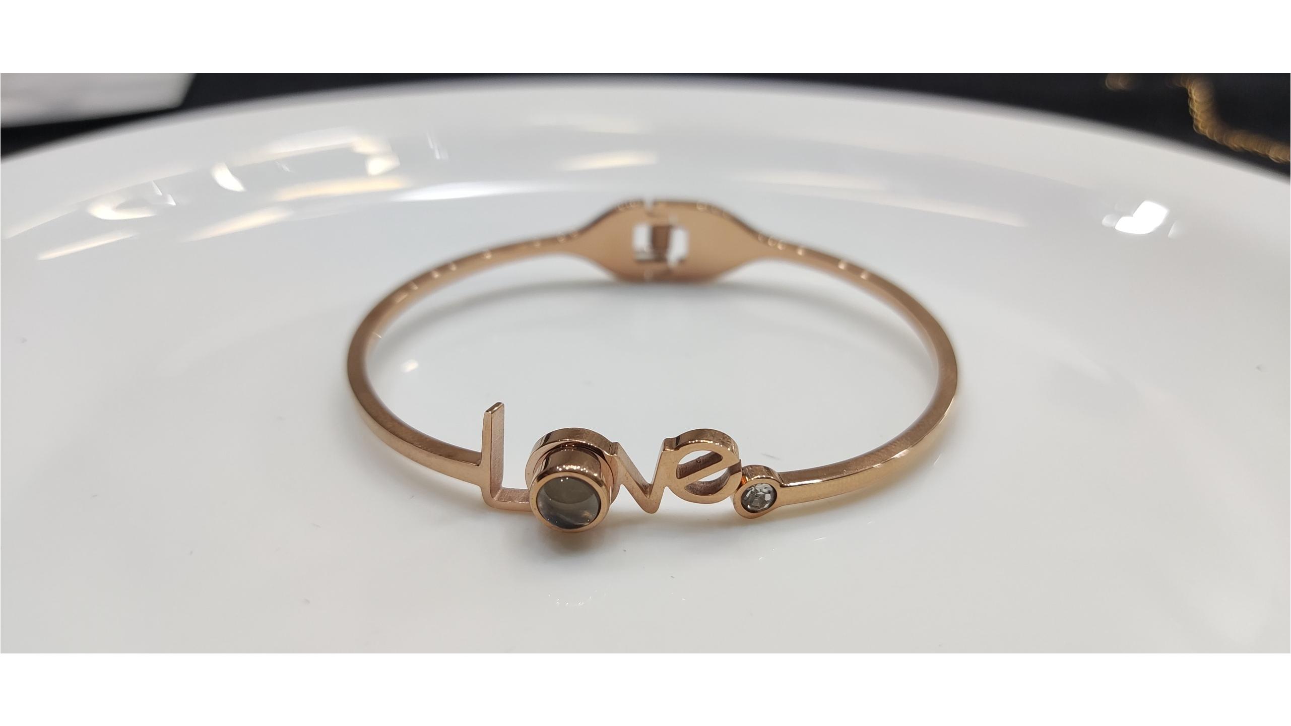 دستبند تلسکوپی دوستت دارم به صد زبان