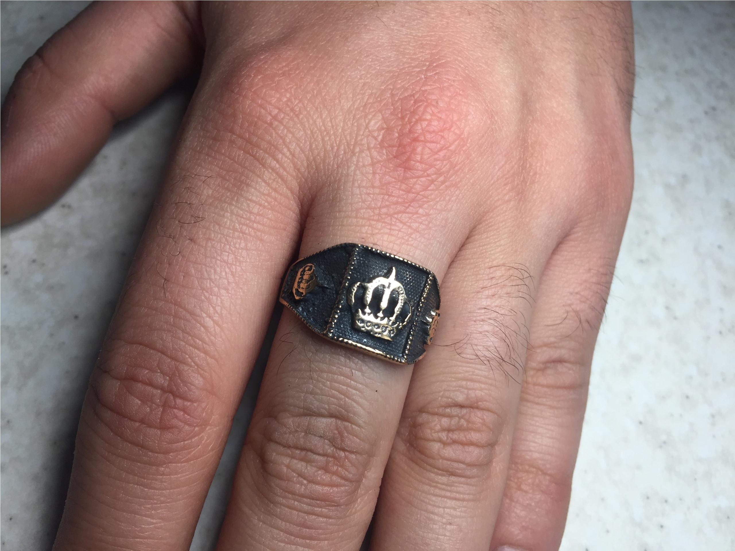 انگشتر تاج کینگ سایز 9 یا 59