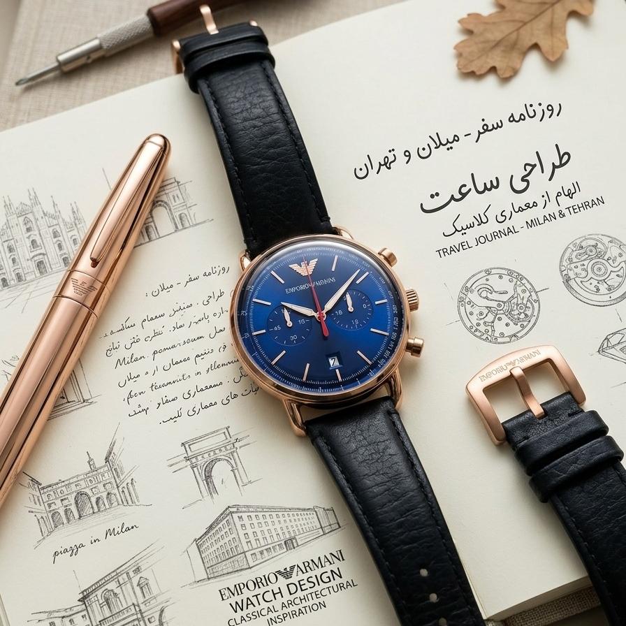 ساعت 3موتور امپریوآرمانی