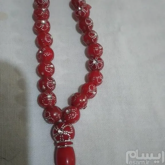 تسبیح قرمز انتیک
