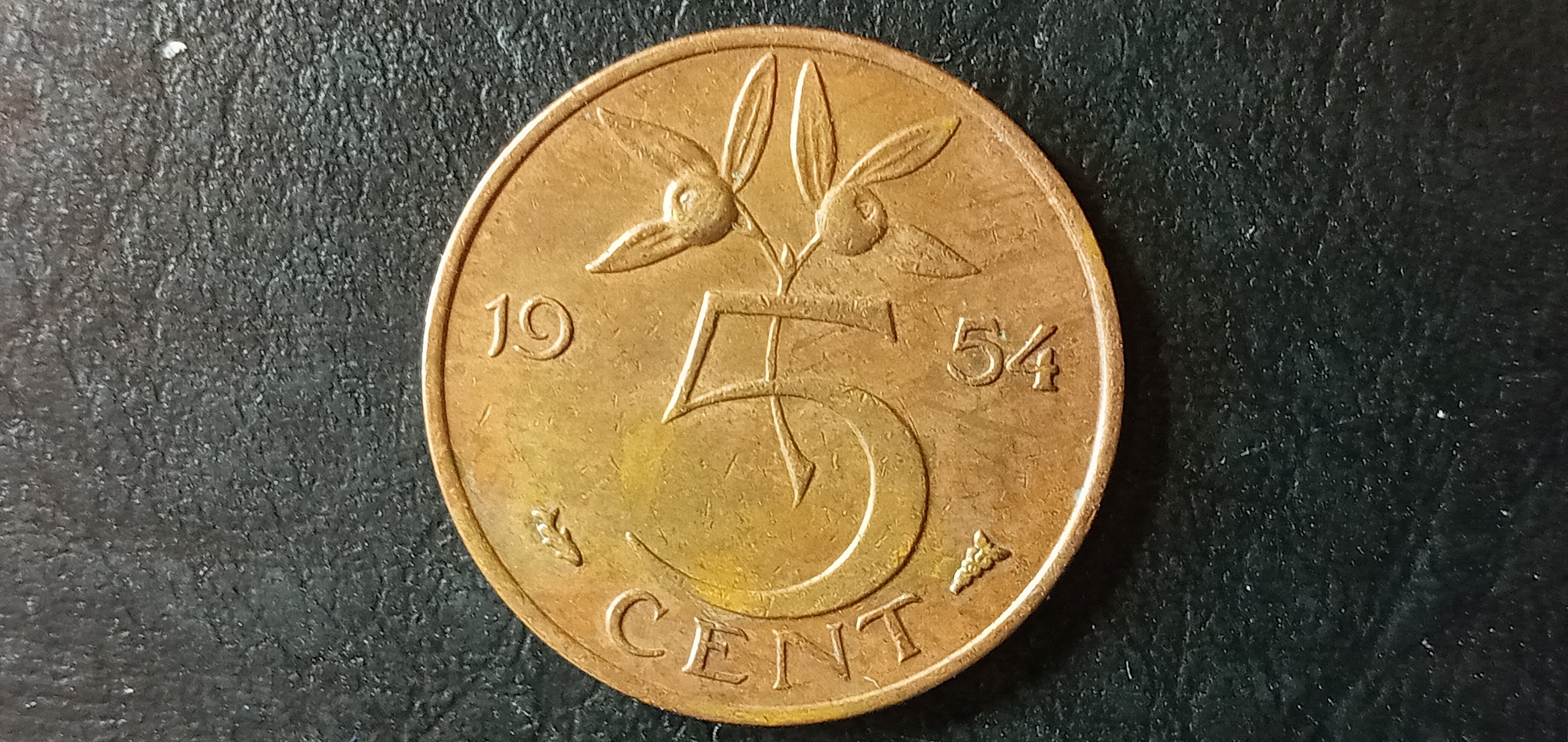 سکه 5سنتی 1954ایرلند