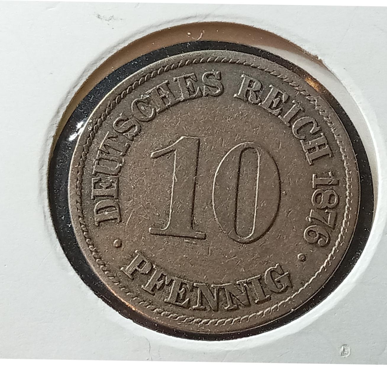 سکه10فیلر مجارستان1876 قدمت150سال