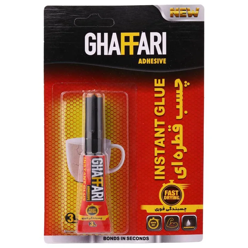 چسب قطره ای غفاری Instant Glue 3 ml