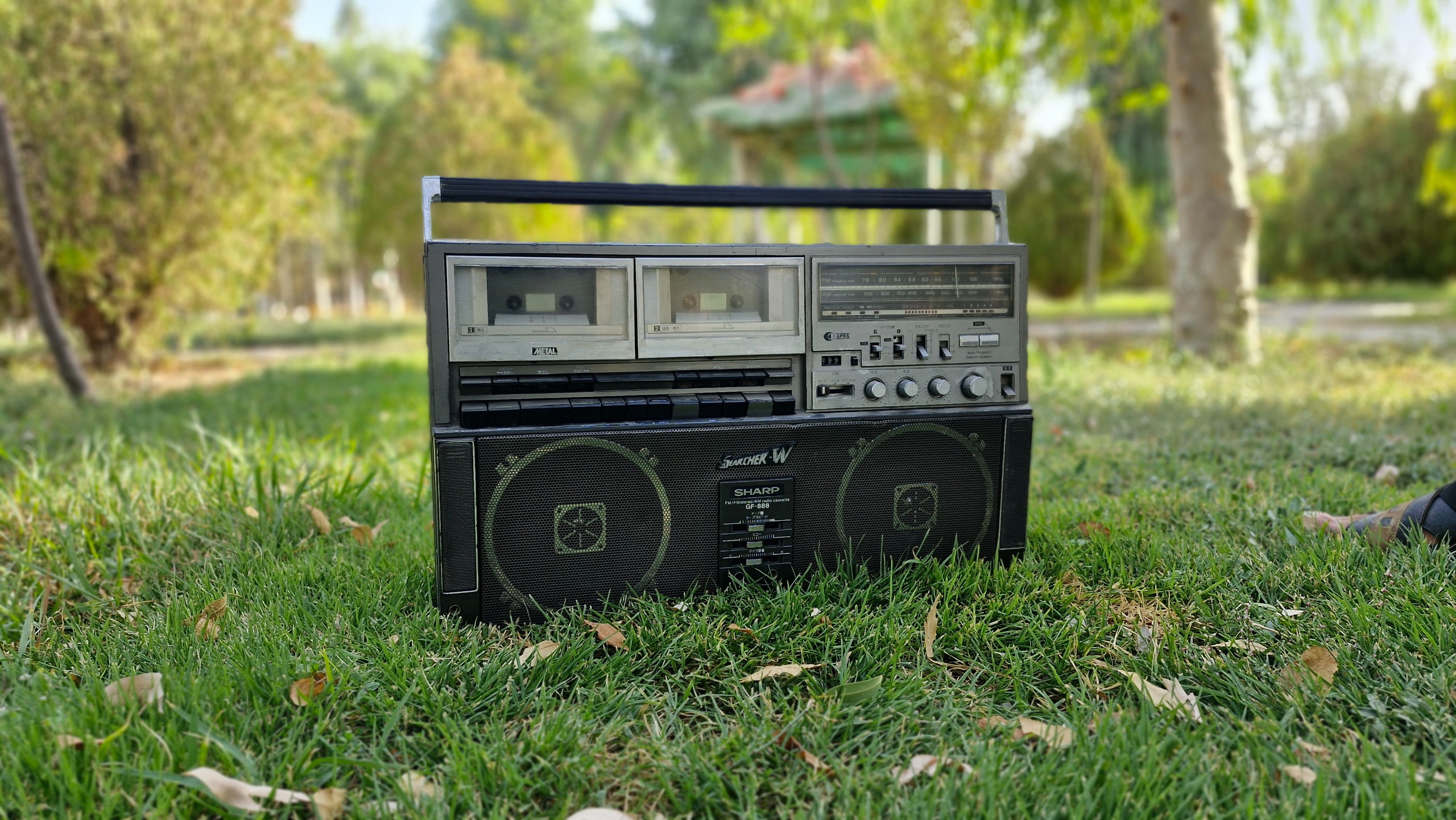 رادیو ضبط شارپ شاهکار ژاپن کمیاب عتیقه