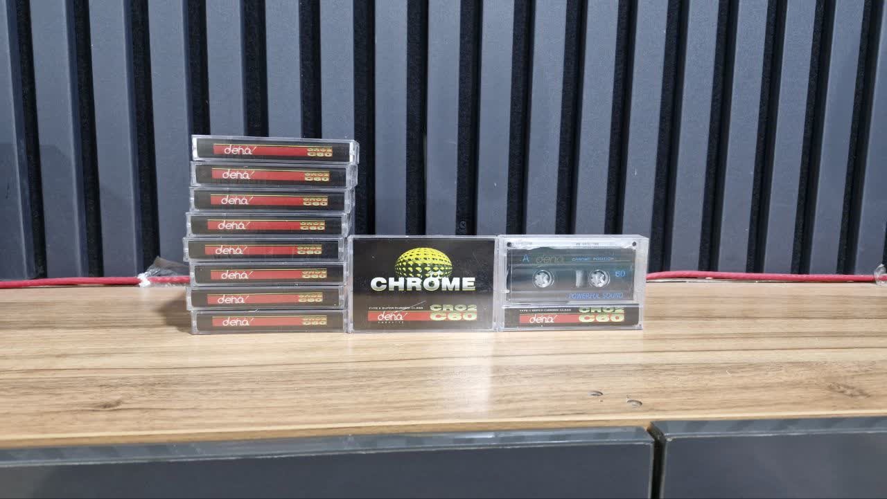 نوار کاست آکبند 10 عدد