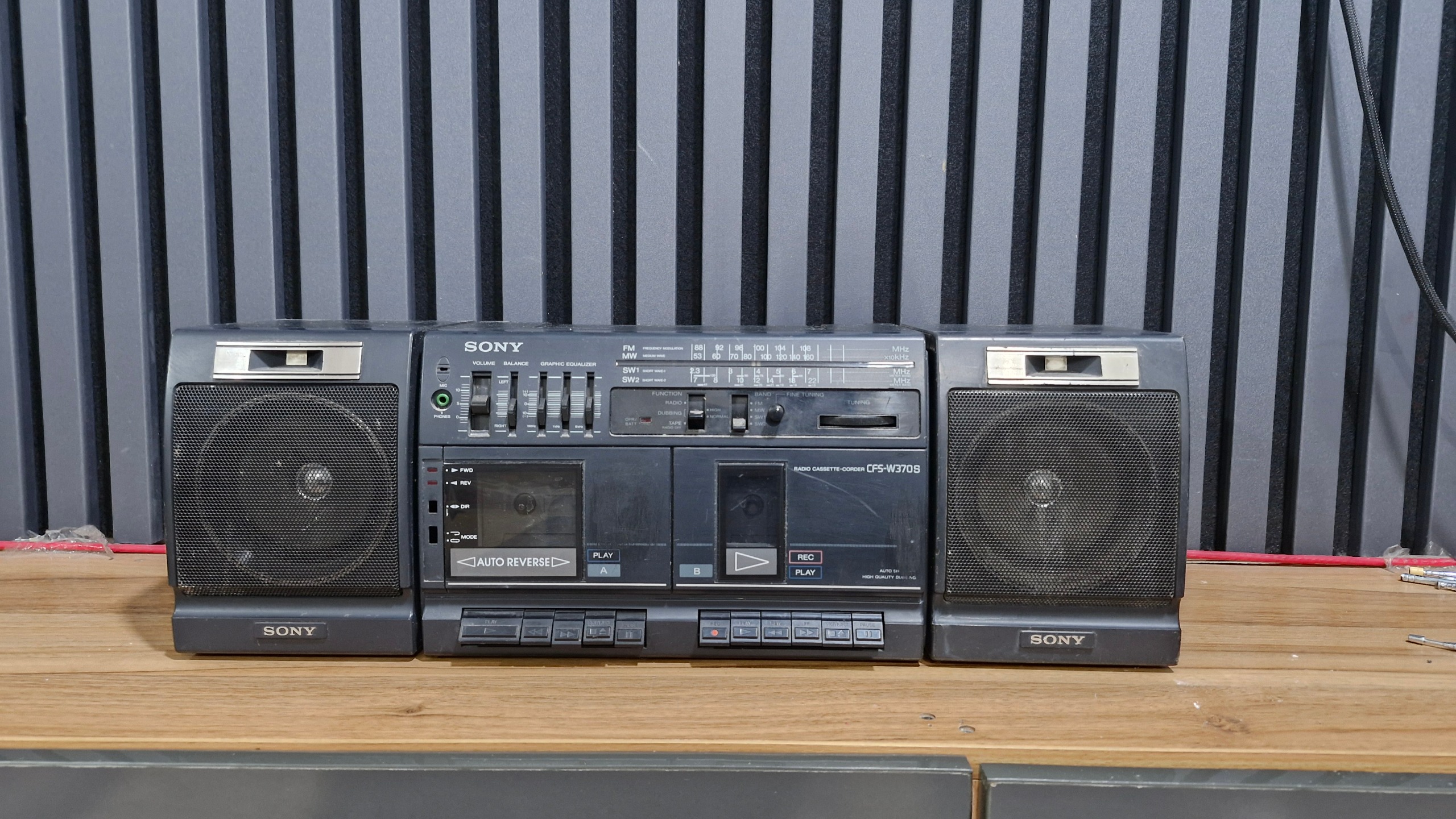 رادیو ضبط سونی اصل ژاپن دو کاست