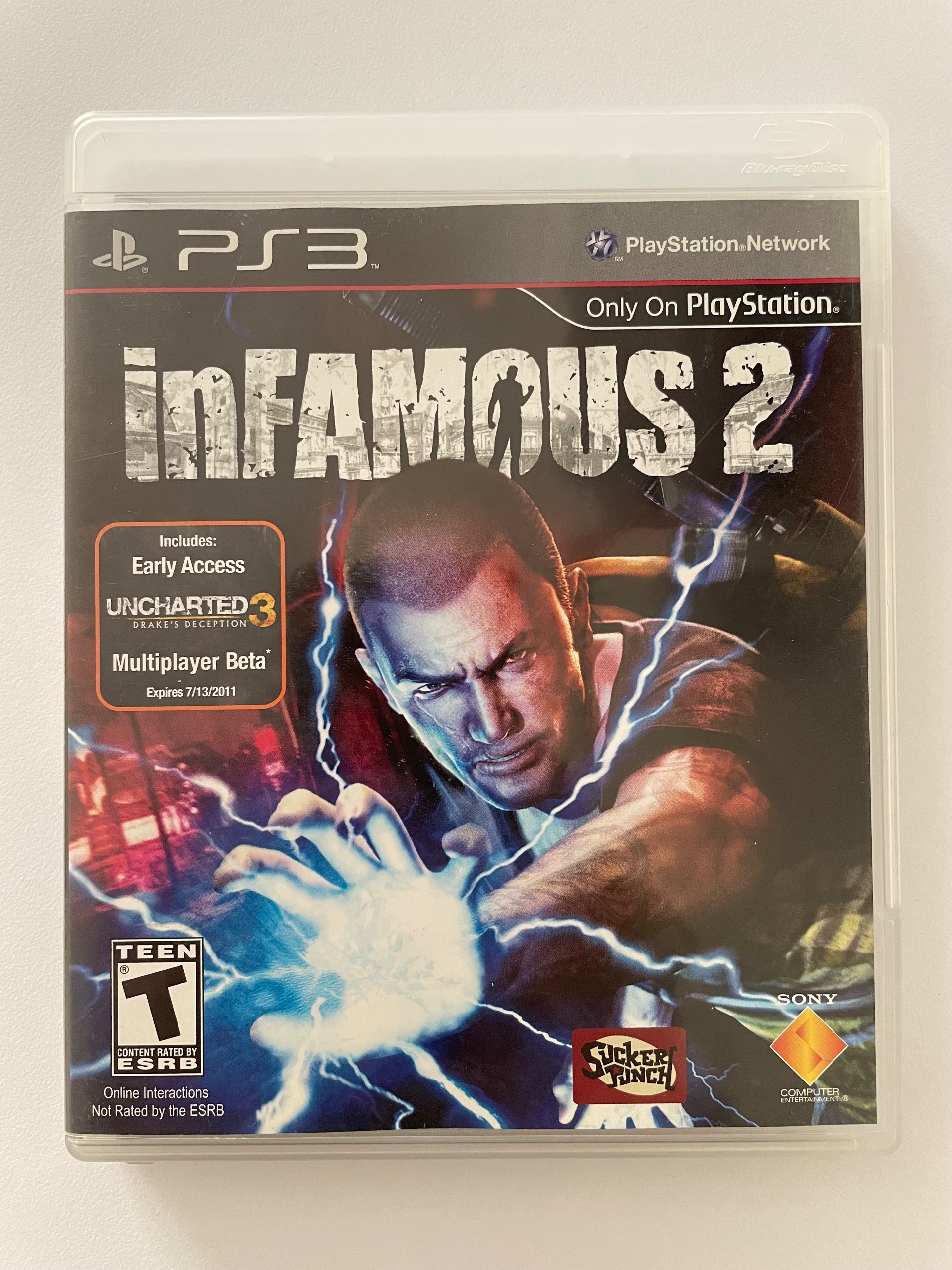 بازی اورجینال Infamous 2 برای PS3