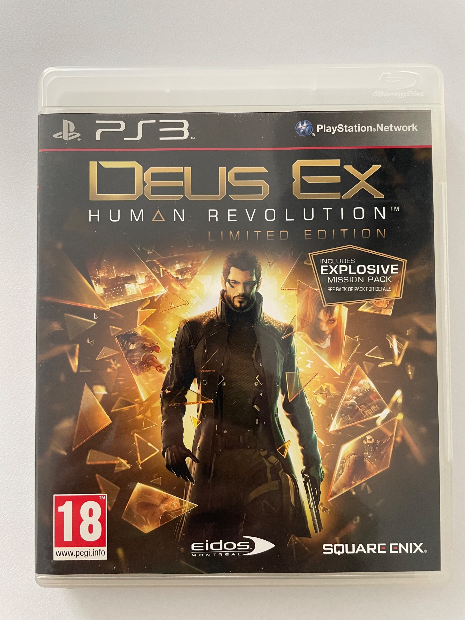 بازی اورجینال Deus Ex Human Revolution برای PS3