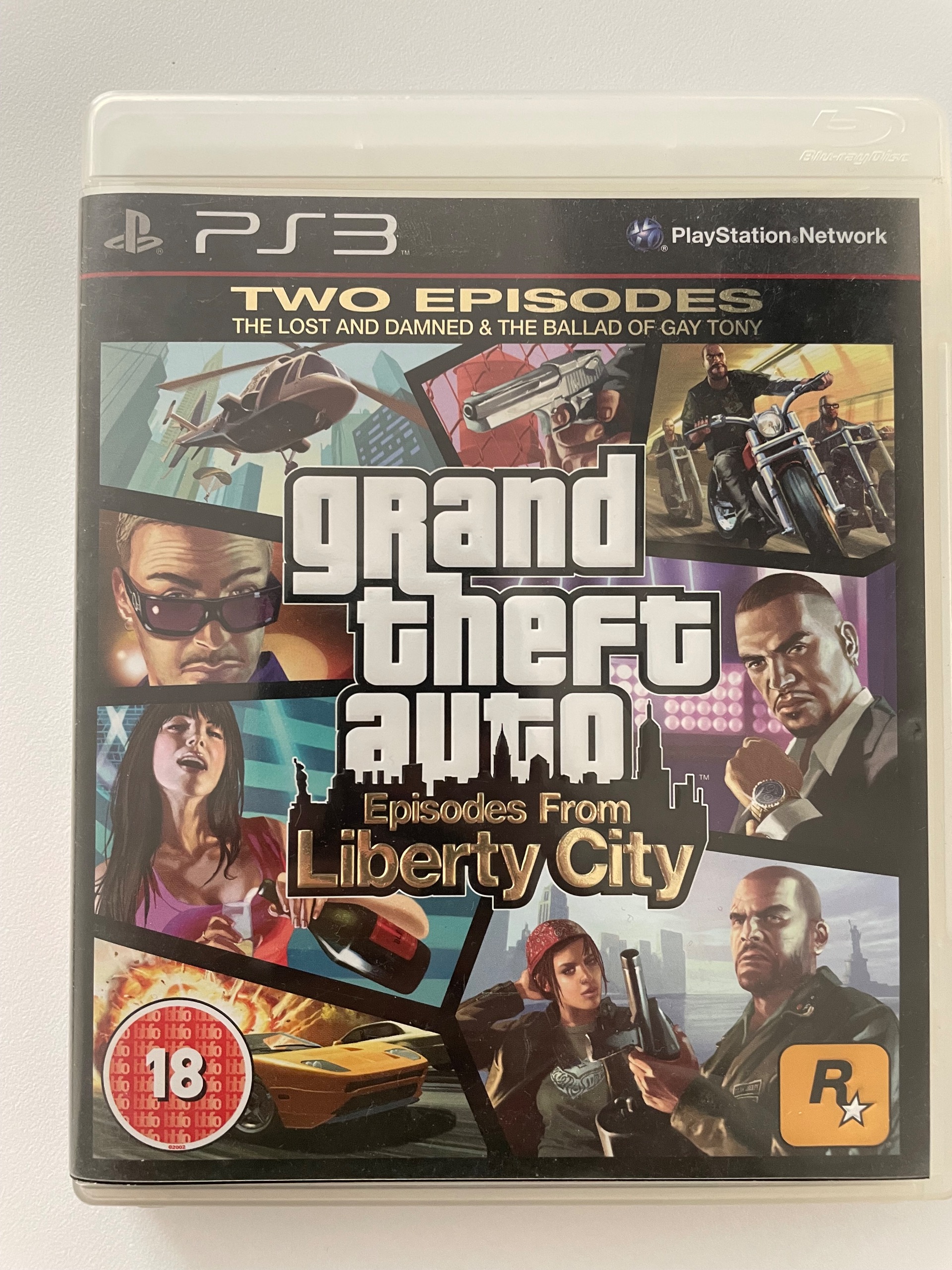 بازی اورجینال GTA Episodes from Liberty City PS3