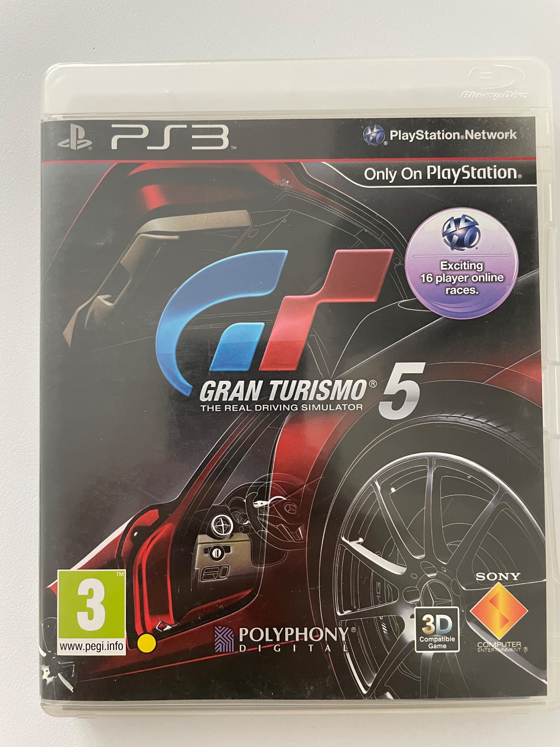 بازی اورجینال Gran Turismo 5 برای PS3