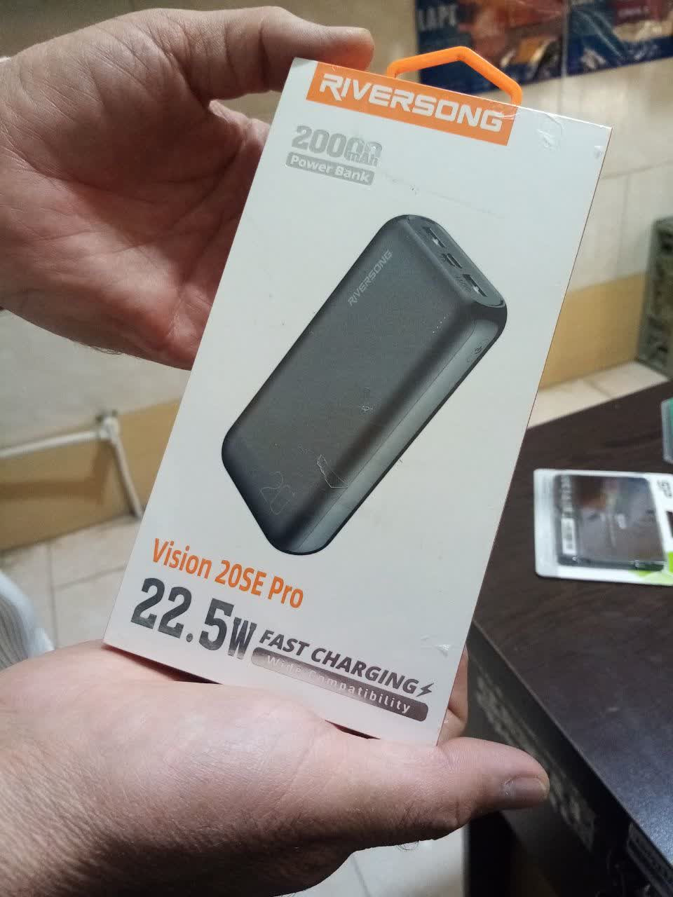 پاوربانک ریورسانگ 20 هزار - گارانتی 18 ماهه