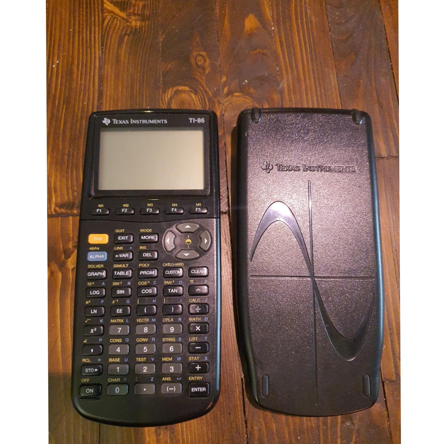 ماشین حساب تگزاس اینسترومنت مدل TI-86