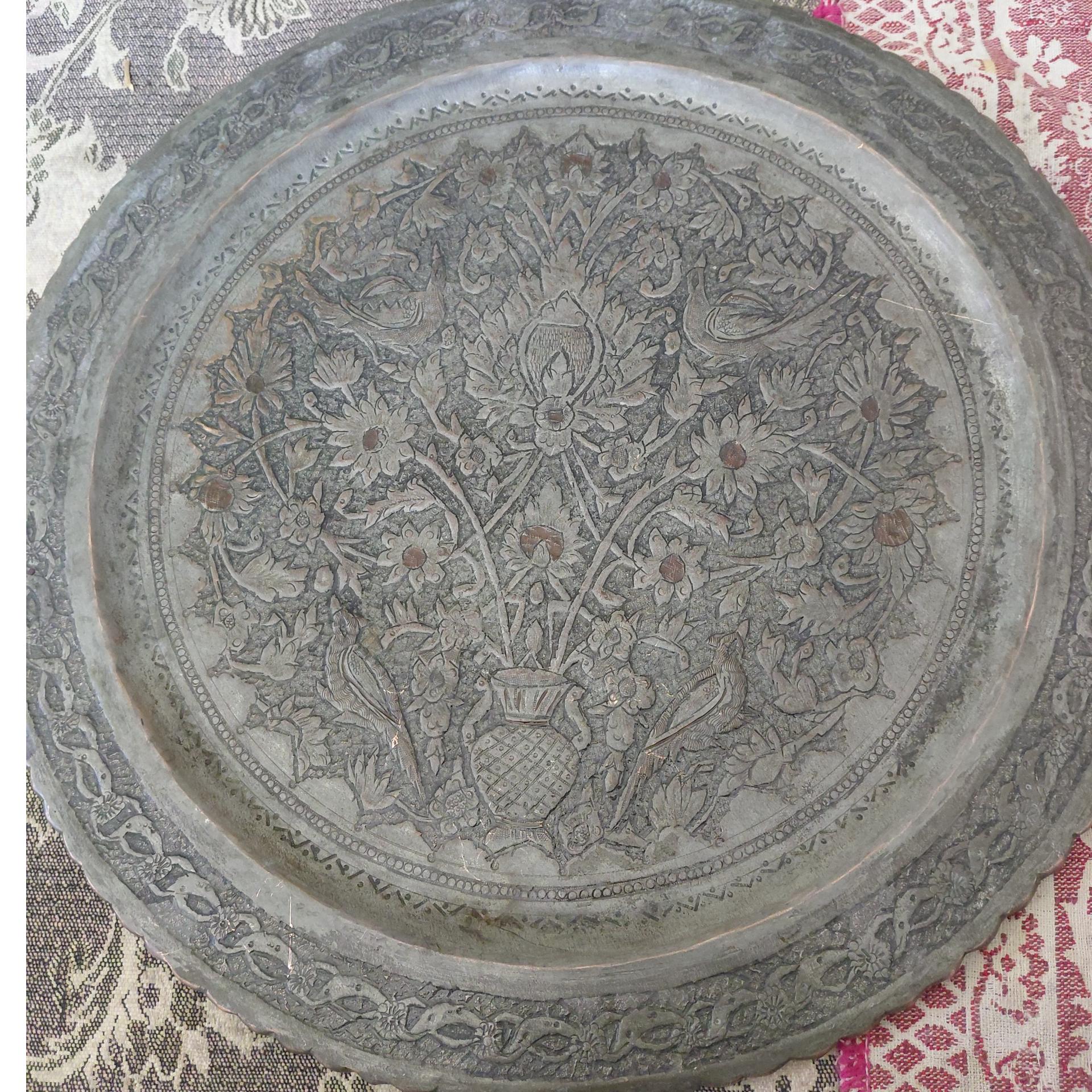 دیوار کوب مسی