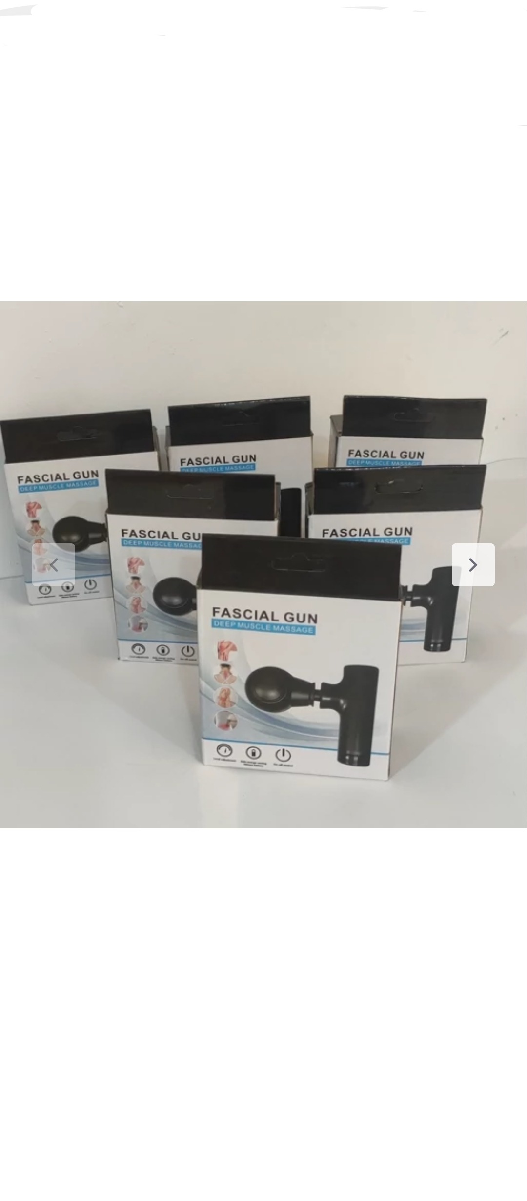 ماساژور مینی ویبراتور شارژی مدل facial gun