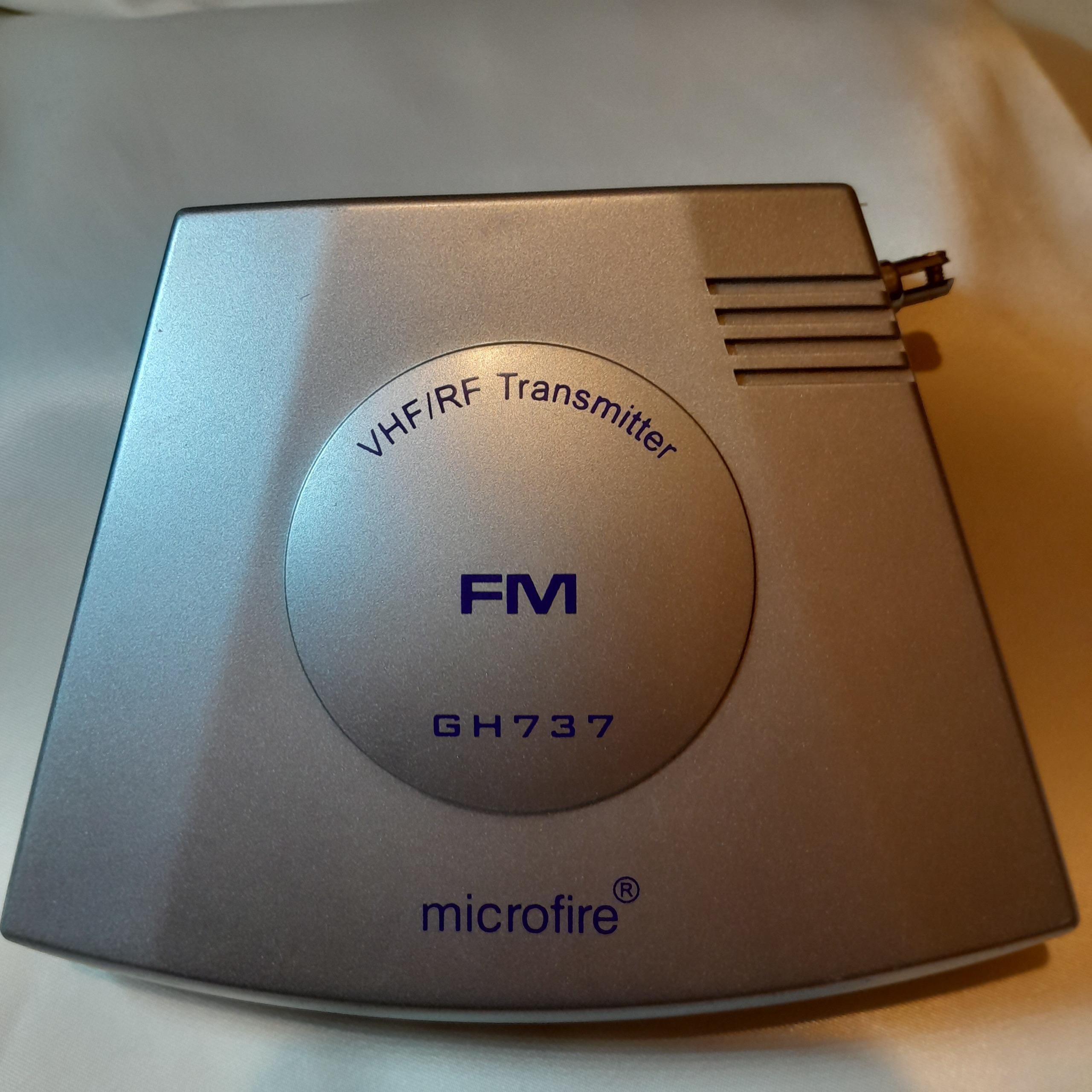 ترانسمیتر امواج رادیویی هدفون  GH737 از MICROFIRE